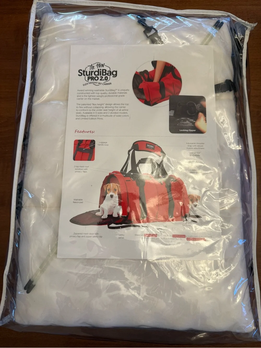SturdiBag Pro 2.0 Pet Carrier, Size Large